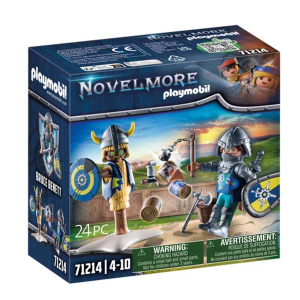 Playmobil Novelmore  Ιππότης Και Σκιάχτρο Εκπαίδευσης