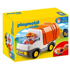 Playmobil 1.2.3 Απορριμματοφόρο όχημα