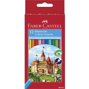Ξυλομπογιές Faber Castell  12 Χρώματα