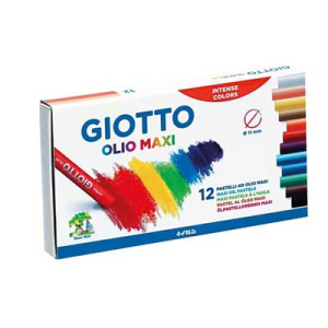 Λαδοπαστέλ Giotto 12 Χρώματα