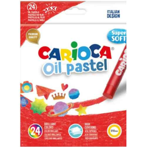 Λαδοπαστέλ Oil Pastels Carioca 24 Χρώματα