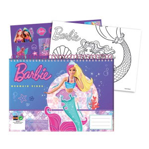 Μπλοκ Ζωγραφικής GIM Barbie 40 Φύλλων