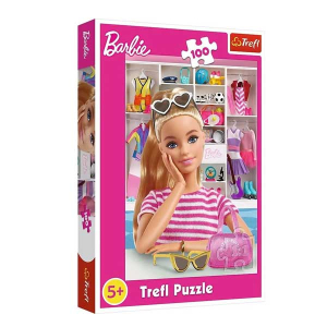 Puzzle Trefl 100pcs Meet Barbie