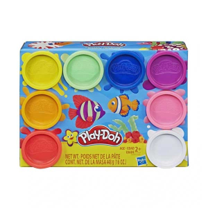 Play-Doh Set Case Colors & Cans 8Τμχ