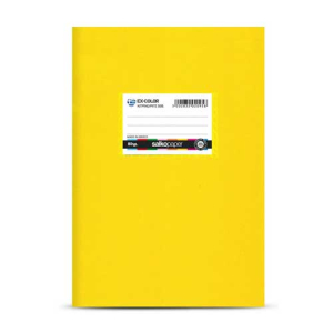 Τετράδιο Salko Paper Ριγέ Β5 50φυλλο EX-Color Κίτρινο