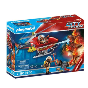 Playmobil City Action Ελικόπτερο Πυροσβεστικής