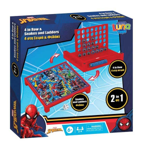 Luna Eπιτραπέζιο παιχνίδι Spider - Man 2 σε 1