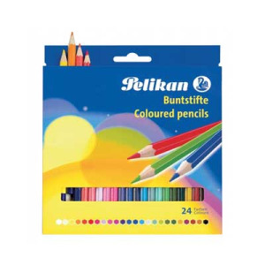 Ξυλομπογιές Pelikan 24 Χρώματα