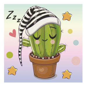 Diamond Dotz Ψηφιδωτό Sleepy Cactus