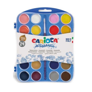 Νερομπογιές Carioca Aquarell 24 χρωμάτων