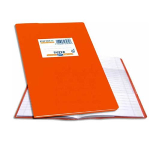 Τετράδιο Εξηγήσεων Super Skag Μισό Φύλλο 50 Φύλλων Β5 Πορτοκαλί