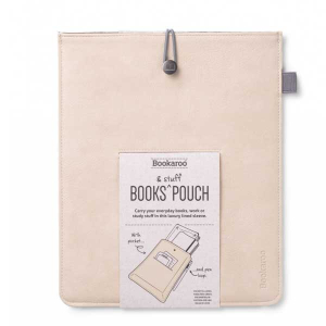 Τσαντάκι βιβλίων IF Bookaroo -Cream  22x27x1cm