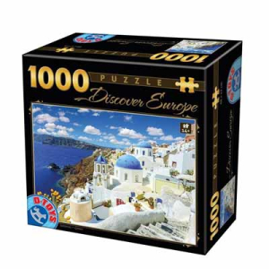Puzzle D-Toys 1000 κομμάτια Σαντορίνη