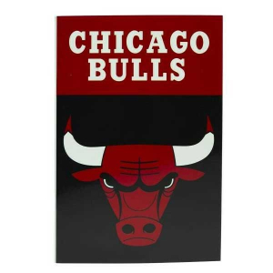 Τετράδιο καρφίτσα NBA Chicago Bulls 17x25cm 40 φύλλων