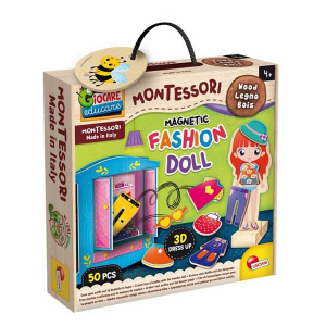 Montessori Baby Magnetic Fashion Doll