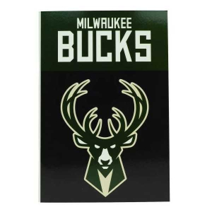 Τετράδιο καρφίτσα NBA Milwaukee Bucks 17x25cm 40 φύλλων