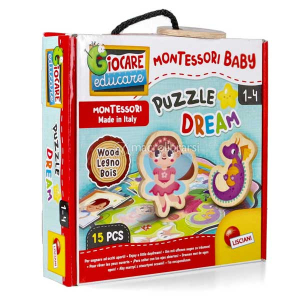 Montessori Baby Wood Puzzle Dream