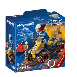 Playmobil City Action Οδηγός Αγώνων Με Γουρούνα 4X4