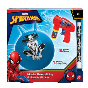 Λαμπάδα Spider-man boing boing και bubble blower