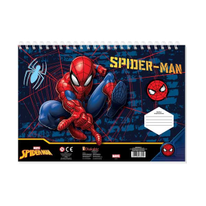 Μπλοκ Ζωγραφικής Spiderman 40 Φύλλων