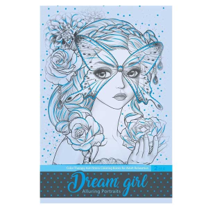 Μπλοκ ζωγραφικής antistress Dream Girl Blue