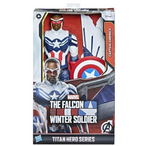 Marvel  Avengers Titan Hero Series Captain America Action Figure
