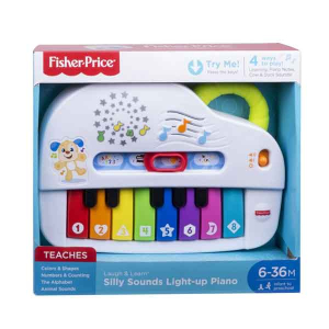 Fisher Price Laugh & Learn Εκπαιδευτικό Πιάνο Με Φώτα (GFV21)