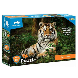 Puzzle Animal Planet Τίγρης 2D 1000pcs